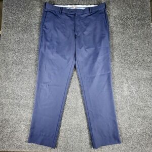 Peter Millar Charlotte Performance Pants Men's 38x34 Blue Golf  Preppy‎